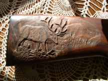 Elk Engraving